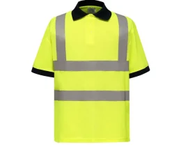 YOKO YK210 - Polo manches courtes haute visibilité