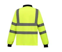 YOKO YK310 - Polo manches longues haute visibilité