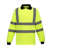 YOKO YK310 - Polo manches longues haute visibilité