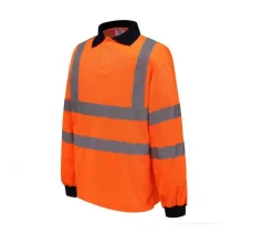 YOKO YK310 - Polo manches longues haute visibilité