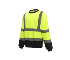 YOKO YK510 - Sweat col rond haute visibilité