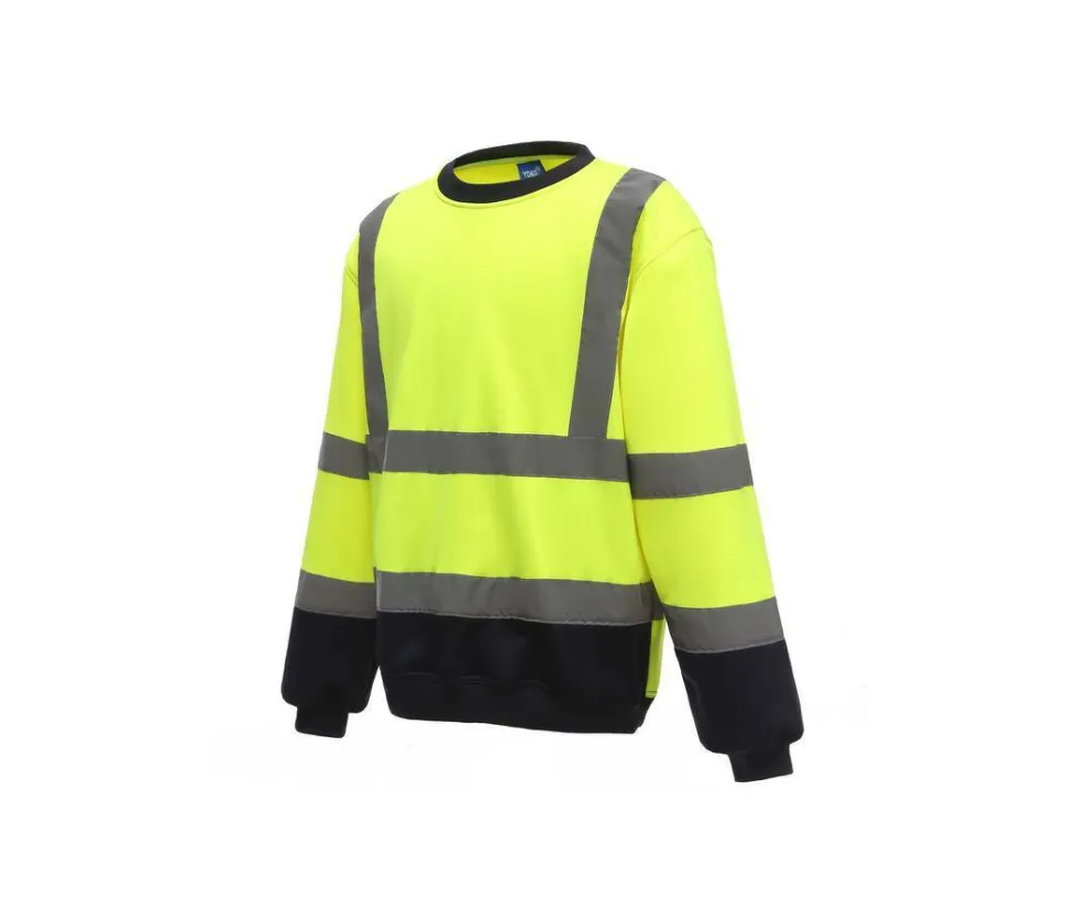 YOKO YK510 - Sweat col rond haute visibilité