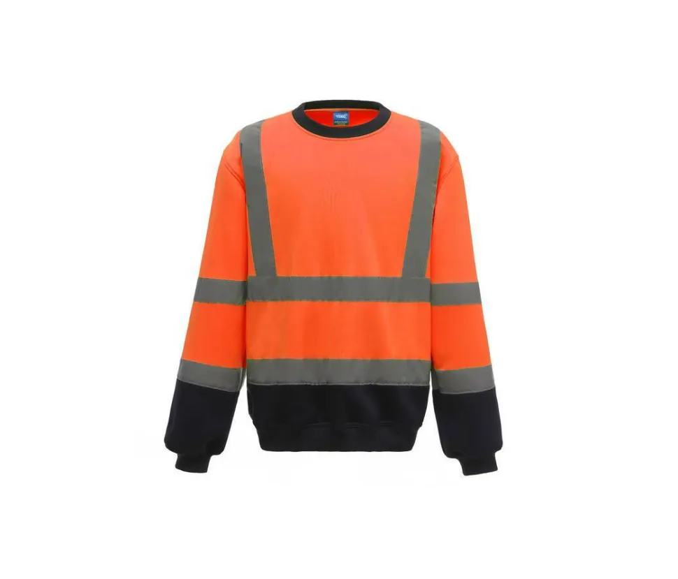 YOKO YK510 - Sweat col rond haute visibilité