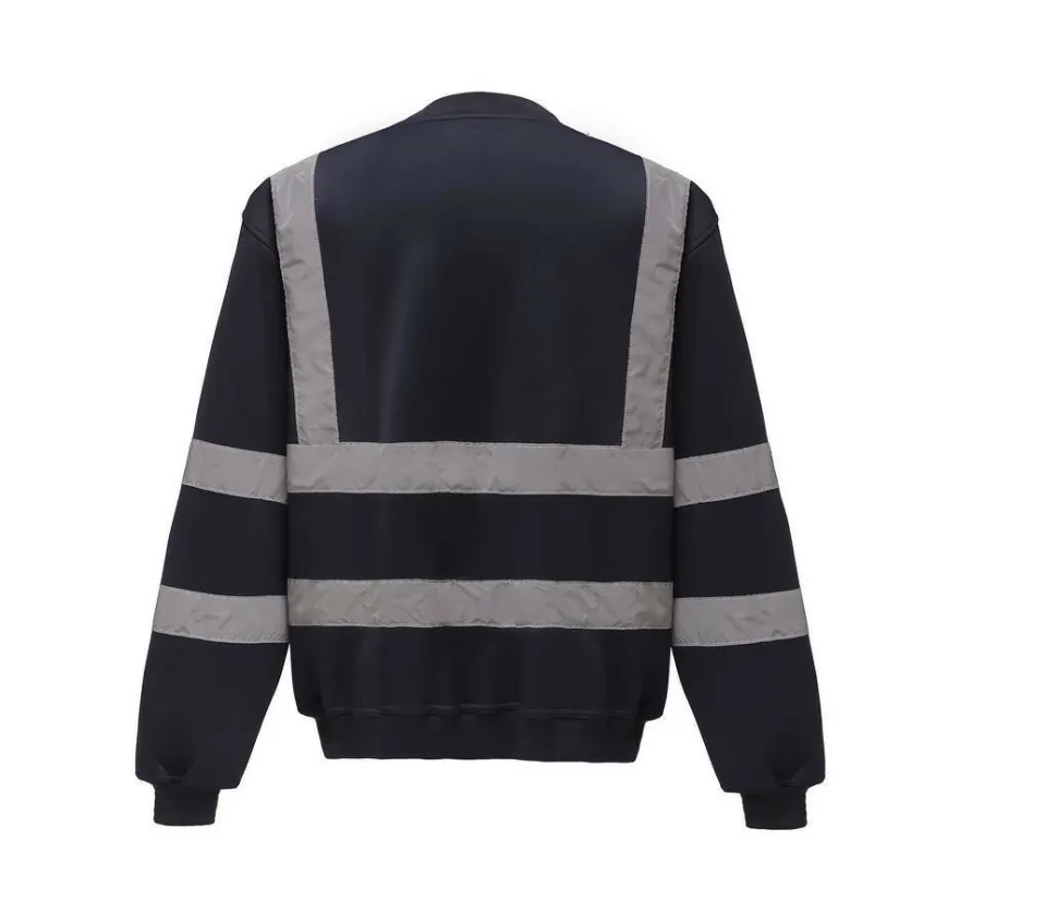 YOKO YK510 - Sweat col rond haute visibilité