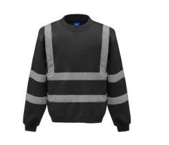 YOKO YK510 - Sweat col rond haute visibilité