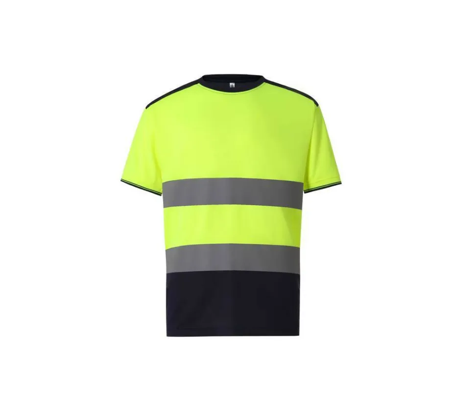 YOKO YK400 - T-shirt Bicolore Réfléchissant Haute Visibilité