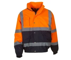 YOKO YK218 - Veste bomber haute visibilité