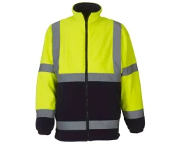 Yoko YKK08 - Veste Polaire Épaisse Haute Visibilité