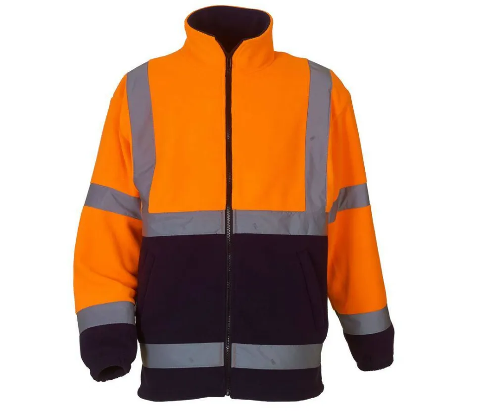 Yoko YKK08 - Veste Polaire Épaisse Haute Visibilité