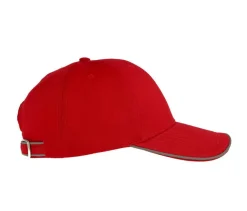 ATLANTIS HEADWEAR AT265 - Casquette 6 pans liseré réfléchissant