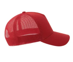 ATLANTIS HEADWEAR AT228 - Casquette 5 pans style trucker en coton