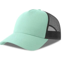 ATLANTIS HEADWEAR AT228 - Casquette 5 pans style trucker en coton