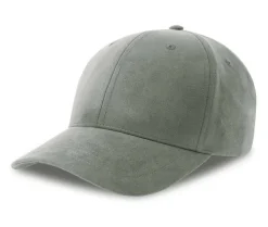 ATLANTIS HEADWEAR AT287 - Casquette 6 pans mid visor faux suède
