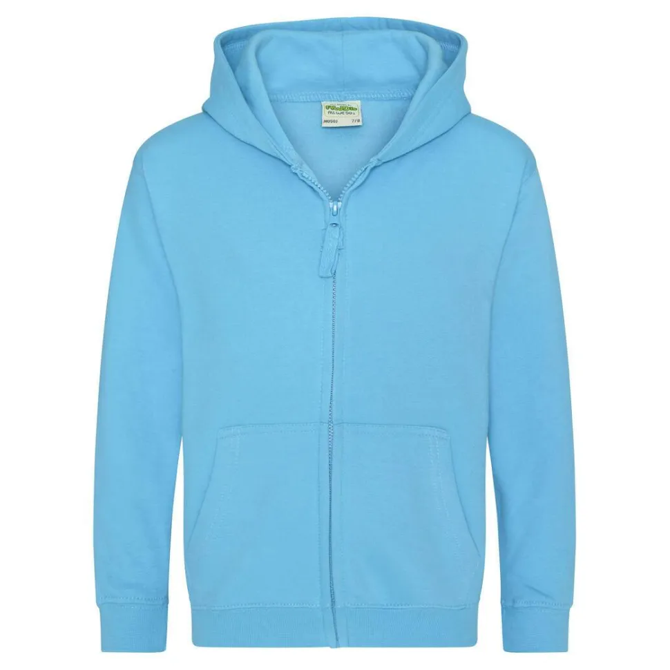 AWDIS JH050J - Sweat à Capuche avec Zip Invisible et Doublure