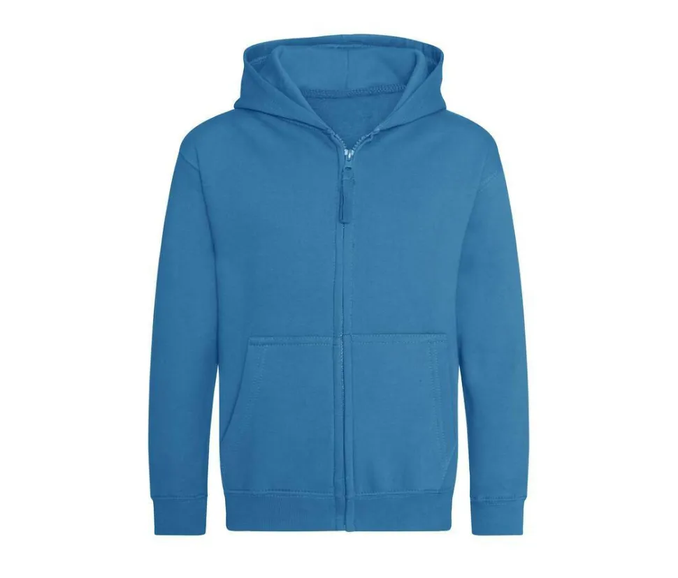AWDIS JH050J - Sweat à Capuche avec Zip Invisible et Doublure