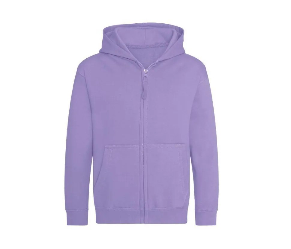 AWDIS JH050J - Sweat à Capuche avec Zip Invisible et Doublure