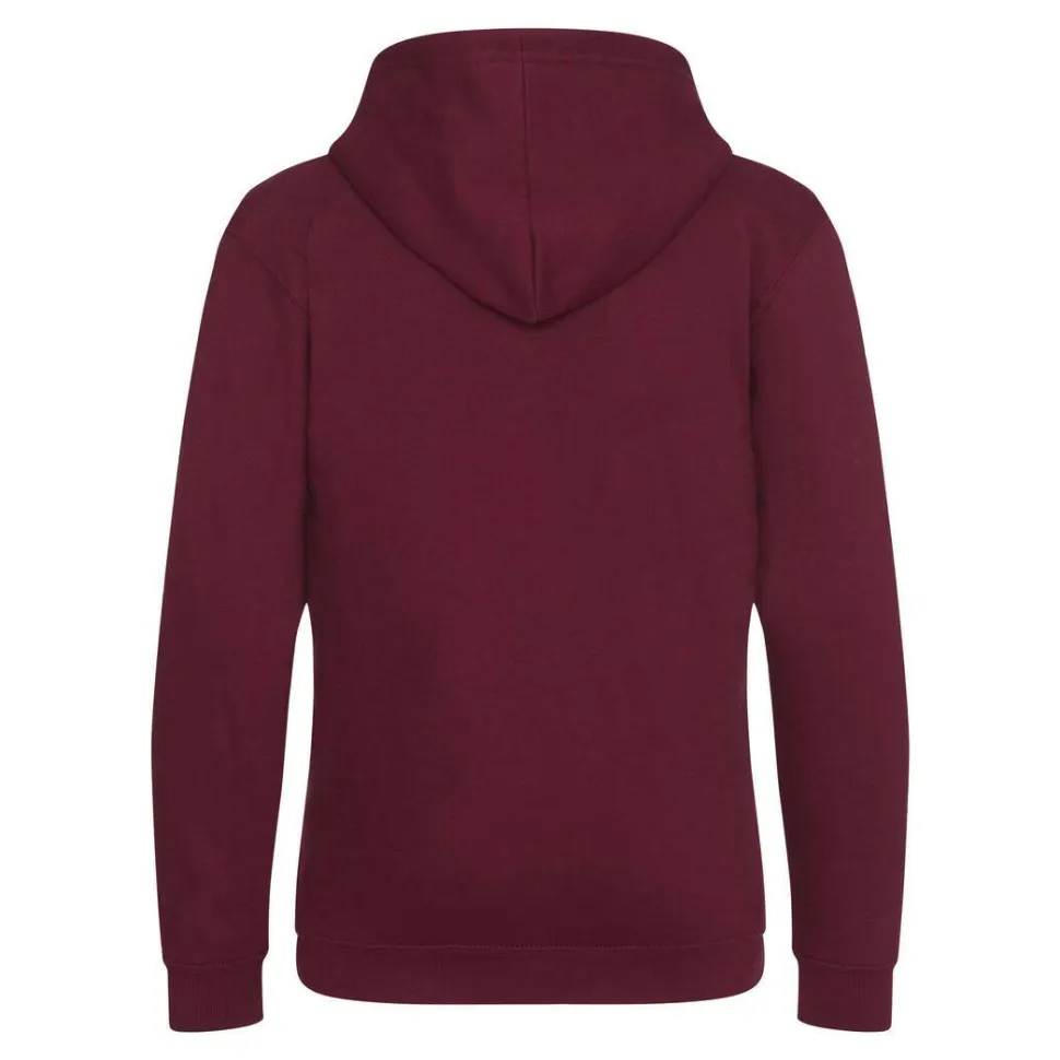 AWDIS JH050J - Sweat à Capuche avec Zip Invisible et Doublure
