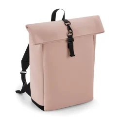 BagBase BG335 - Sac à dos avec rabat roll-top en polyuréthane mat