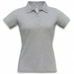 B&C BA370 - Polo Femme Élégant et Confortable