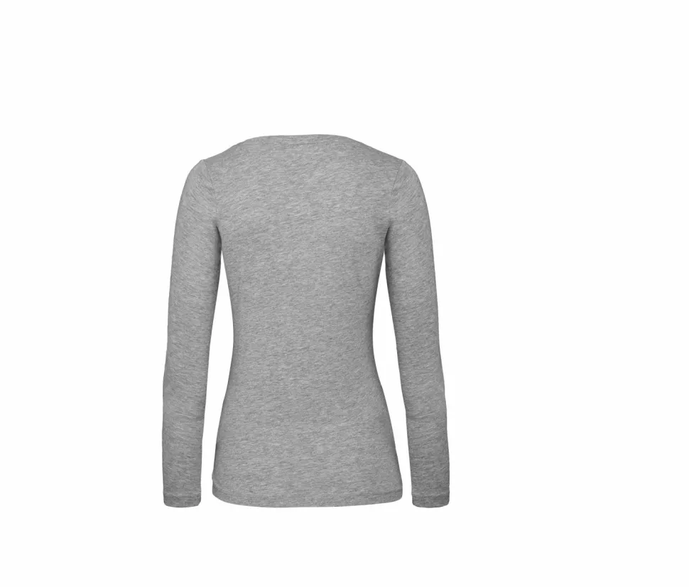 B&C BC071 - Tee-Shirt Manches Longues Femme 100% Coton Bio
