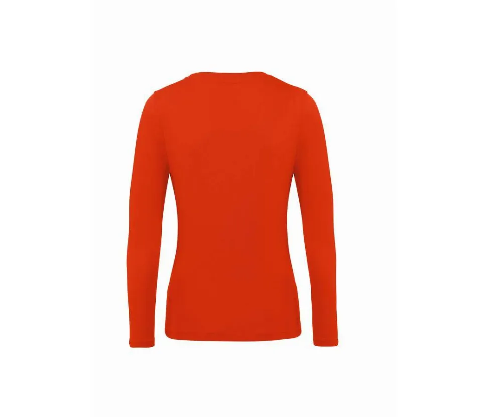 B&C BC071 - Tee-Shirt Manches Longues Femme 100% Coton Bio