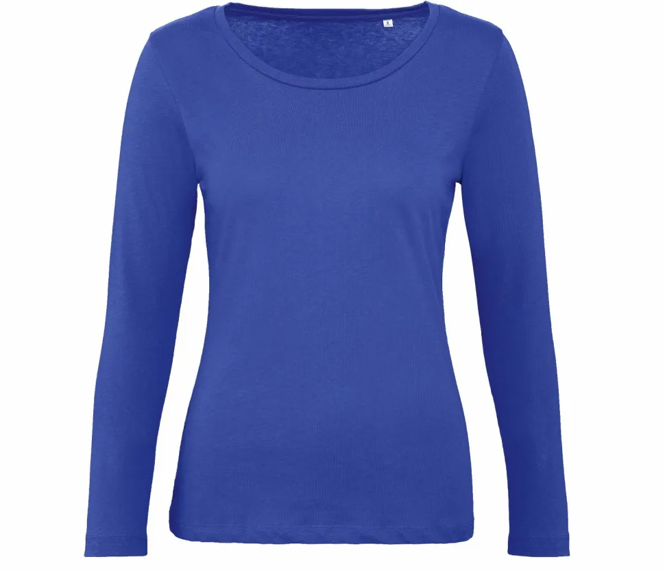 B&C BC071 - Tee-Shirt Manches Longues Femme 100% Coton Bio