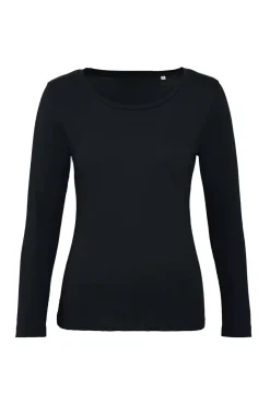 B&C BC071 - Tee-Shirt Manches Longues Femme 100% Coton Bio