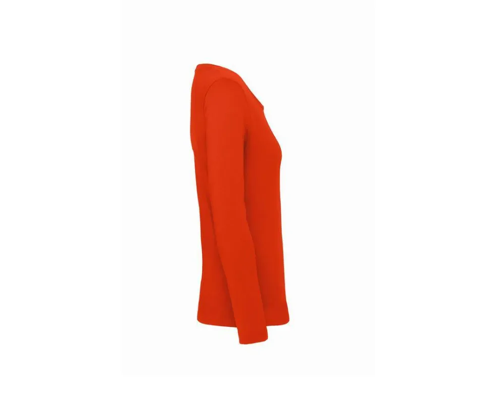 B&C BC071 - Tee-Shirt Manches Longues Femme 100% Coton Bio