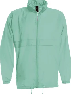 B&C Collection BA601 - Veste Coupe-Vent Pliable avec Capuche Intégrée