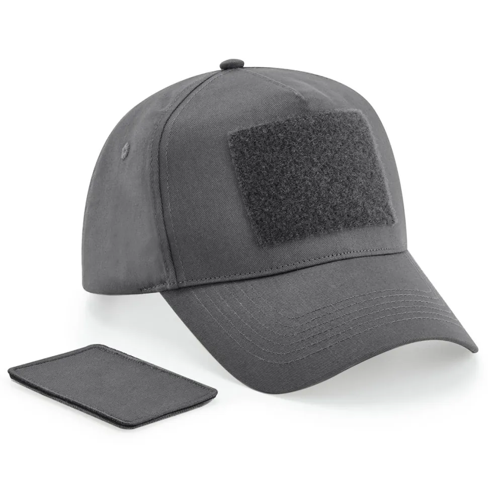 Beechfield B638 - Casquette 5 panneaux avec patch amovible