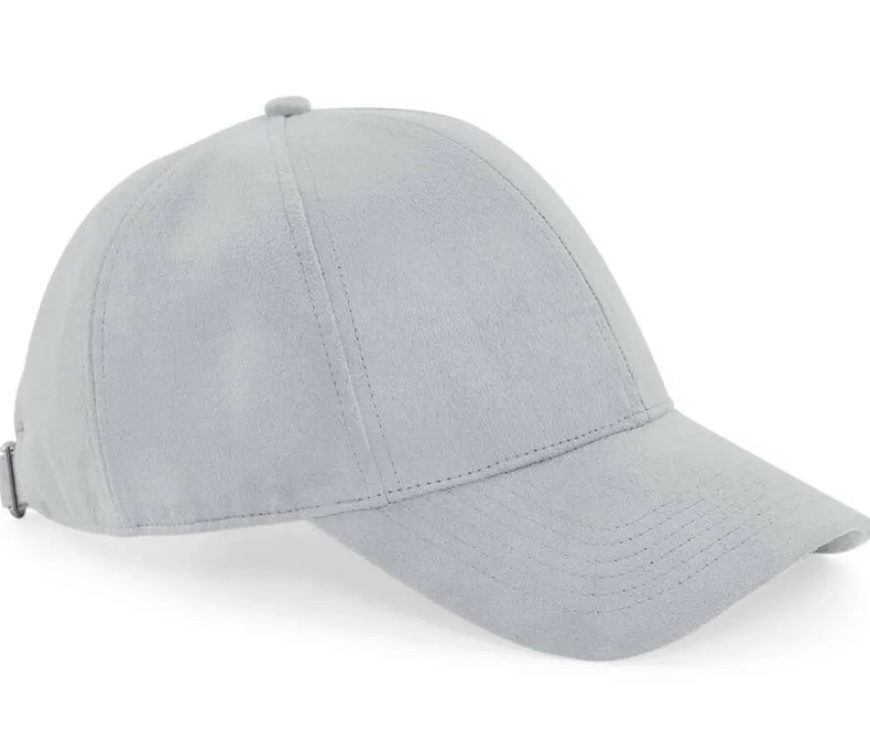 Beechfield BF656 - Casquette 6 panneaux en faux daim