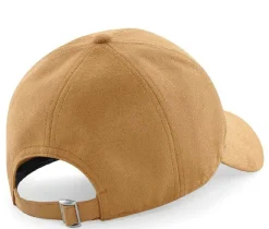 Beechfield BF656 - Casquette 6 panneaux en faux daim