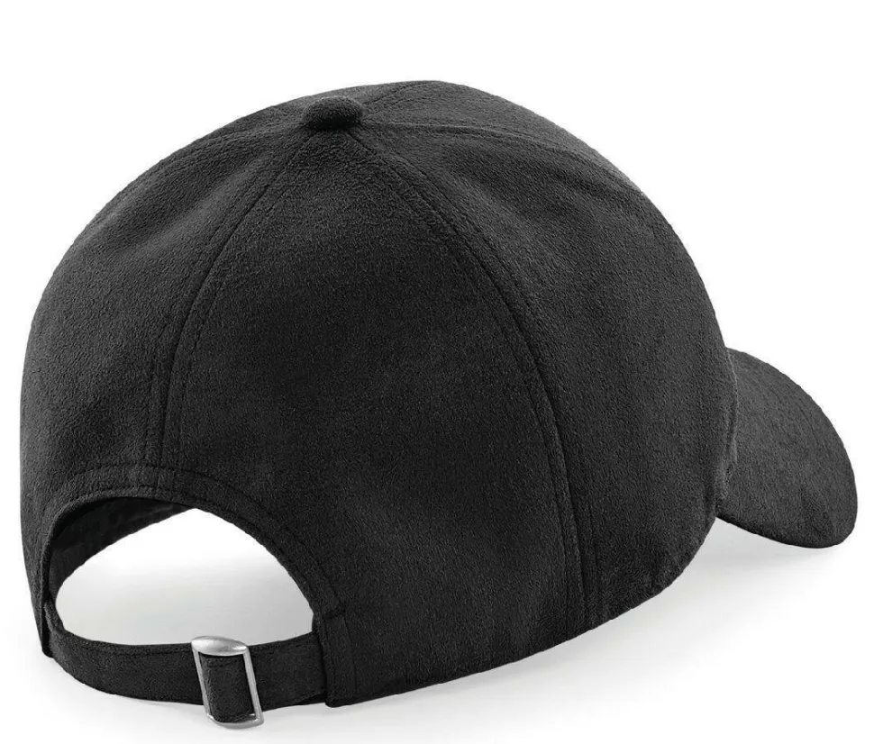 Beechfield BF656 - Casquette 6 panneaux en faux daim