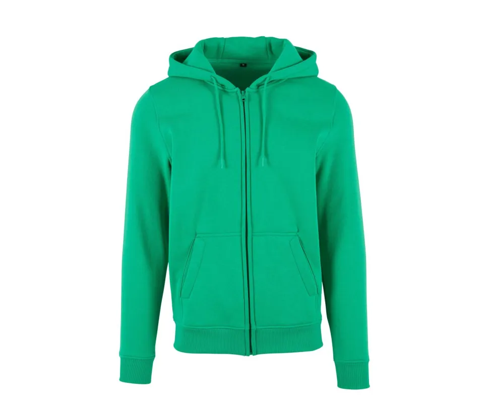 BUILD YOUR BRAND BY012 - Sweat zippé capuche lourd