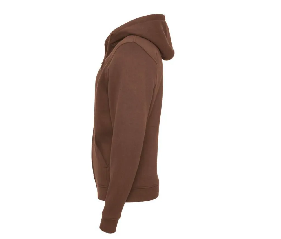 BUILD YOUR BRAND BY012 - Sweat zippé capuche lourd