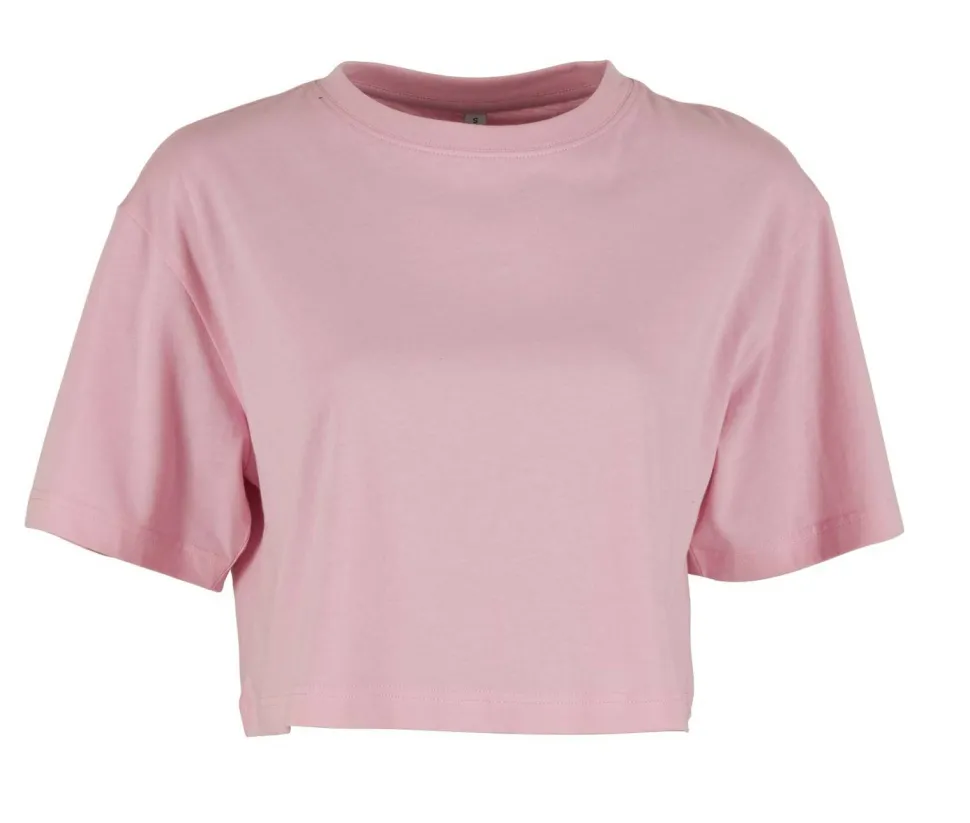 BUILD YOUR BRAND BY264 - Tee-shirt court femme