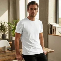 BUILD YOUR BRAND BY136 - T-shirt homme organique