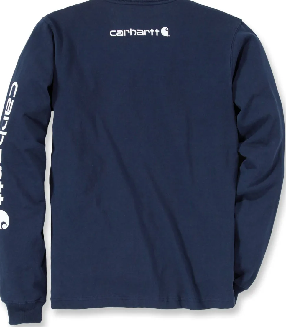 Carhartt CAREK231 - T-shirt Logo manches longues