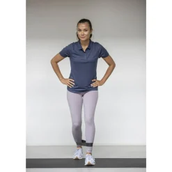 Elevate Essentials 39095 - Polo Deimos en tissu léger et à manches courtes pour femme