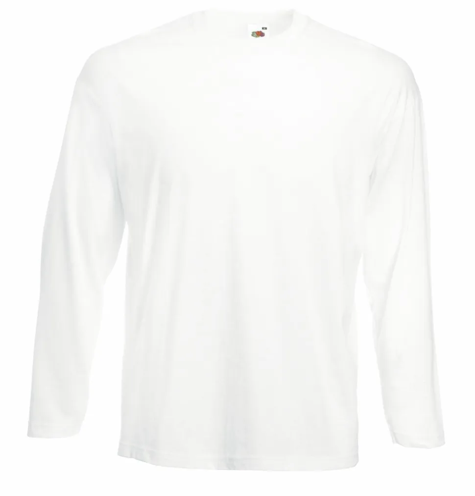 Fruit of the Loom 61-038-0 - T-Shirt Homme Manches Longues 100% Coton