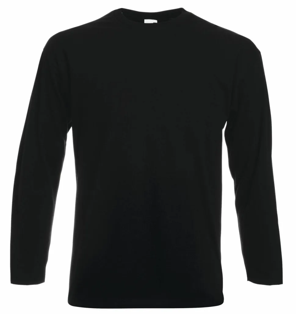 Fruit of the Loom 61-038-0 - T-Shirt Homme Manches Longues 100% Coton