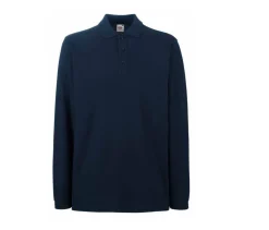 Fruit of the Loom SC384 - Polo Manches Longues Homme Premium