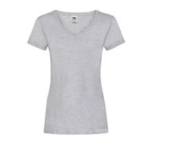 Fruit of the Loom SC601 - Tee Shirt Col V Femme