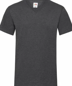 Fruit of the Loom SC22V - T-Shirt Homme Col V Coton