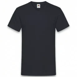 Fruit of the Loom SC22V - T-Shirt Homme Col V Coton