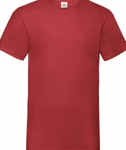 Fruit of the Loom SC22V - T-Shirt Homme Col V Coton