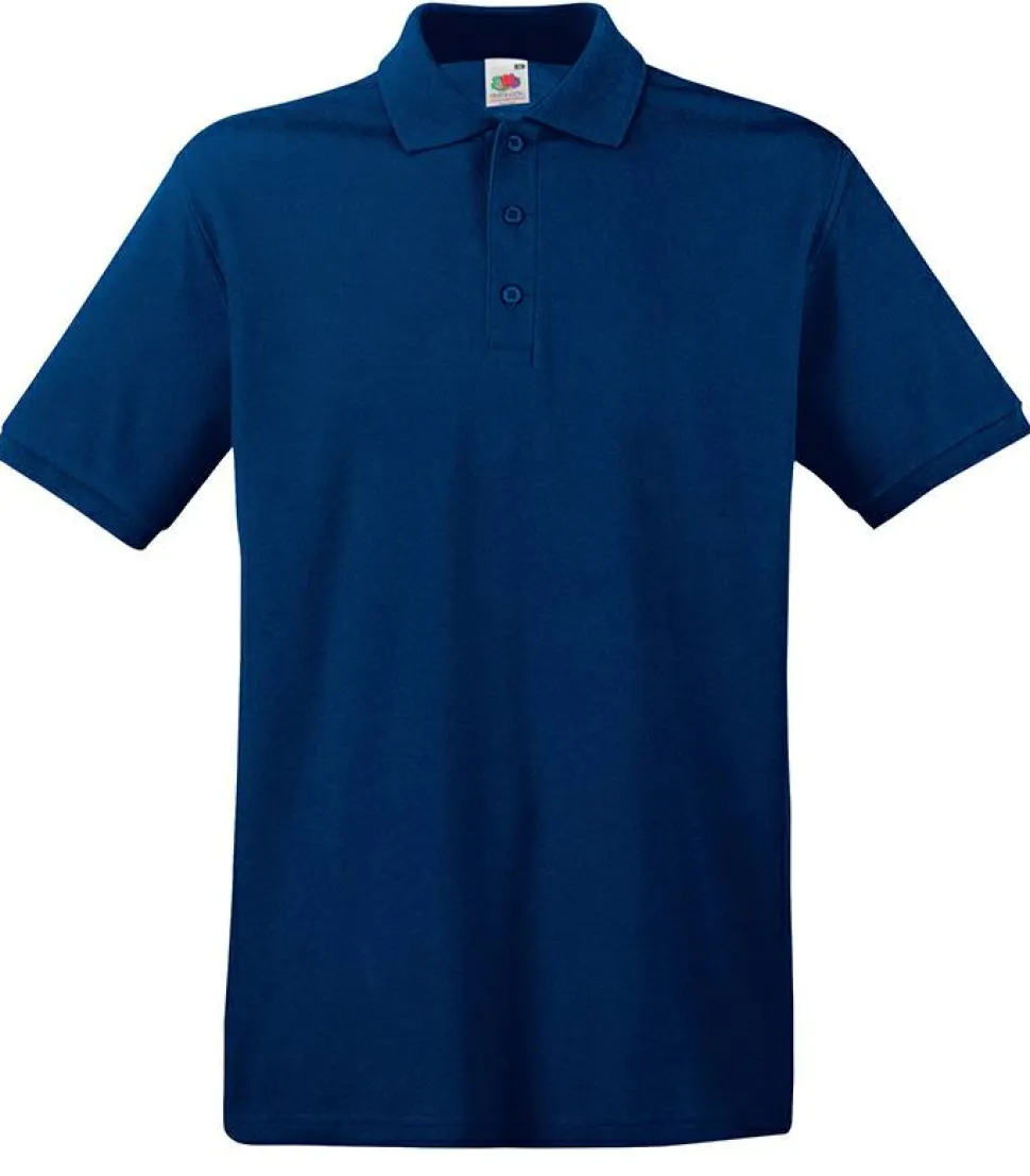 Fruit of the Loom SS255 - Polo Élégant avec Boutons Assortis