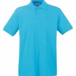 Fruit of the Loom SS255 - Polo Élégant avec Boutons Assortis