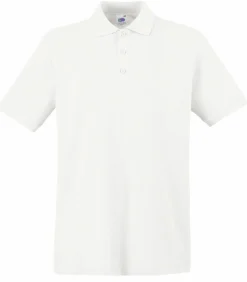 Fruit of the Loom SS255 - Polo Élégant avec Boutons Assortis