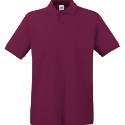 Fruit of the Loom SS255 - Polo Élégant avec Boutons Assortis